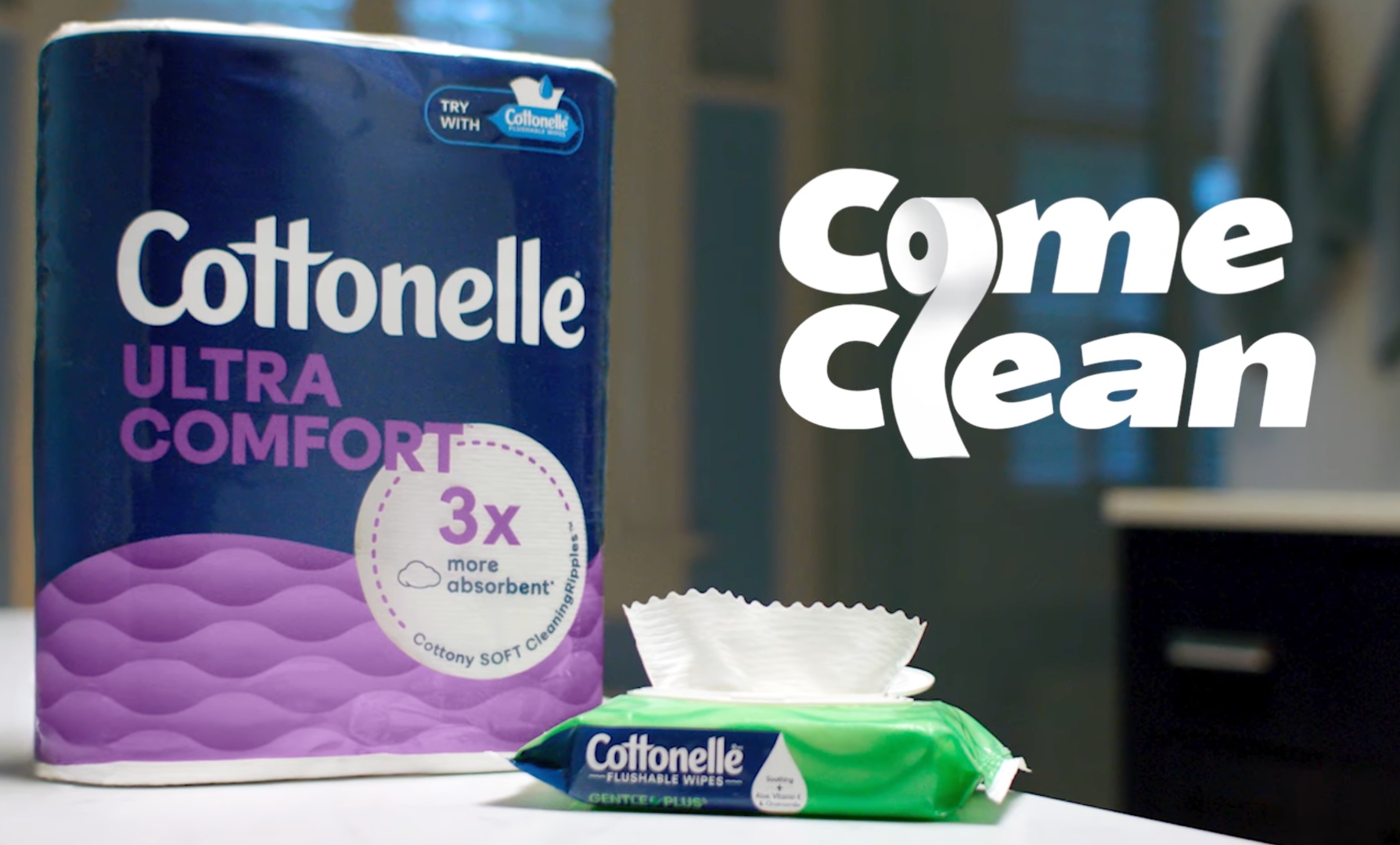 Cottonelle Come Clean campaign