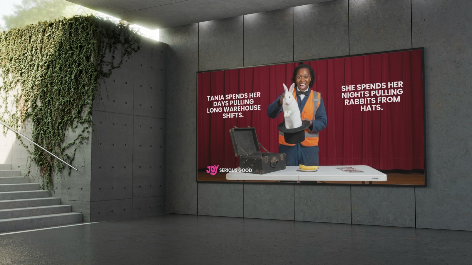 Joy OOH — Tania billboard